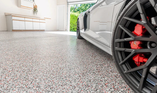 Epoxy garage floor NJ epoxy plus